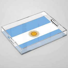 Argentina Flag Acrylic Tray