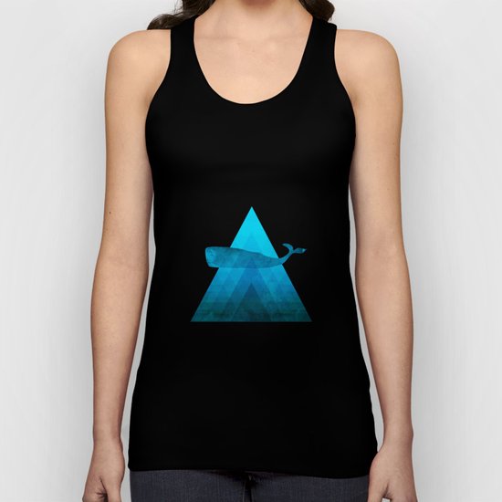 Whale Unisex Tank Top