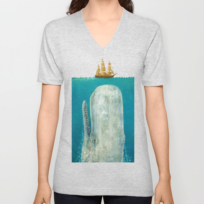 The Whale V Neck T Shirt