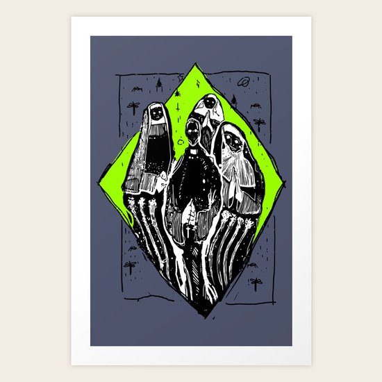 +4+ Art Print
