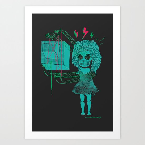 The Four-Armed Girl Art Print