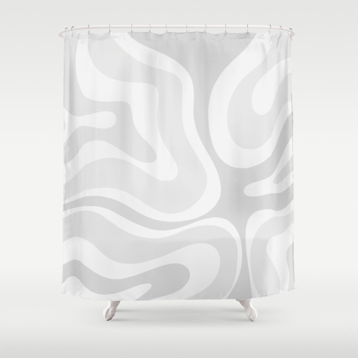 Modern grey shower curtain store