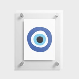 Evil Eye Symbol Floating Acrylic Print