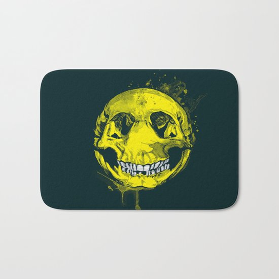 happy Bath Mat