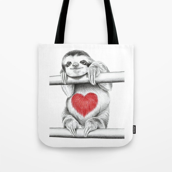If Care Bears were sloths... Tote Bag