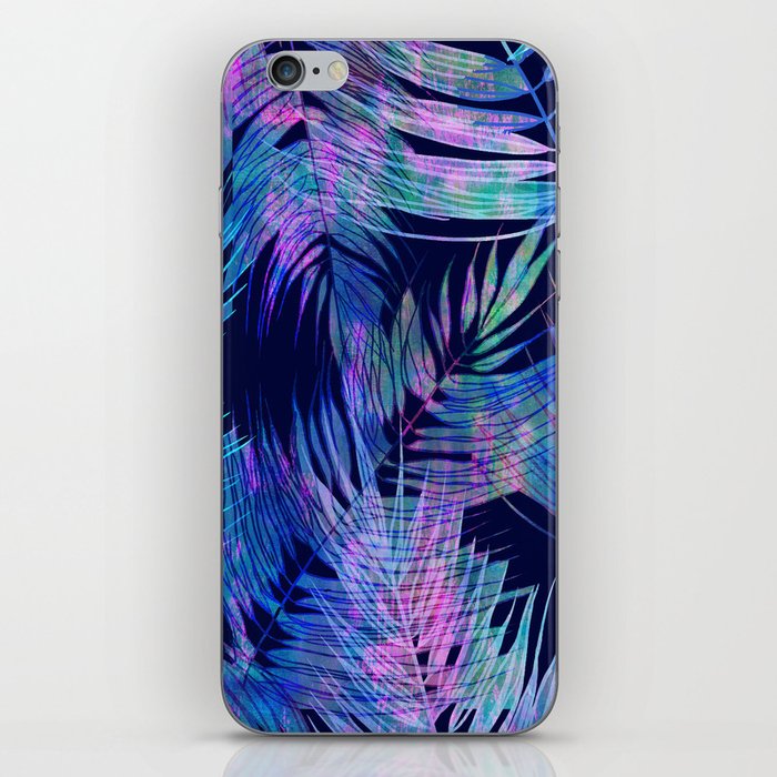 Waikiki Tropic {Blue} iPhone Skin