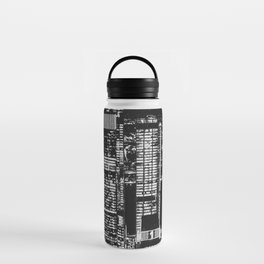 NYC Black and White Water Bottle