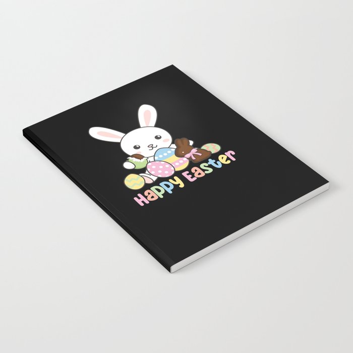 Sweet Bunny At Easter With Easter Sweets Bunnies Notebook