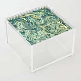 Abstract Marble Painting Acrylic Box