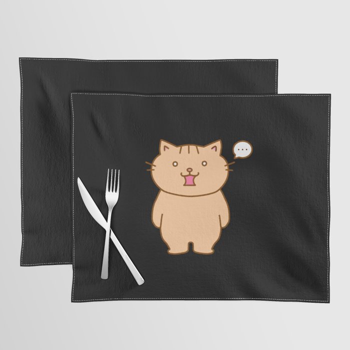 Not much to say Kitty Cat Placemat