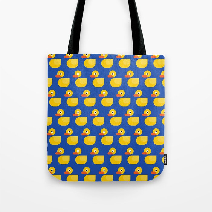 RUBBER DUCK PATTERN. Tote Bag