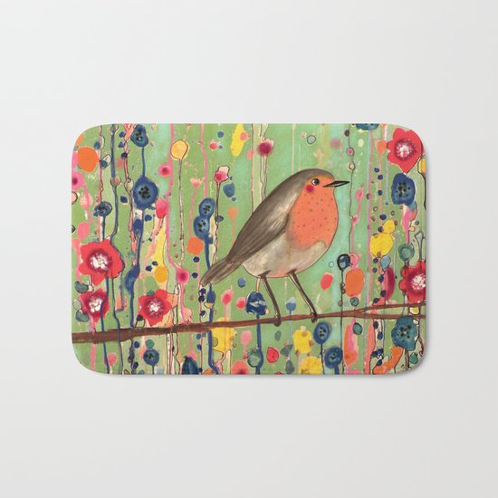 je ne suis pas qu'un oiseau revisited Bath Mat