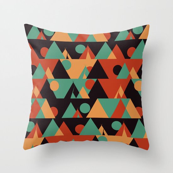 The sun phase Throw Pillow