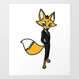 Fox Hunting Art Prints For Any Decor Style Society6