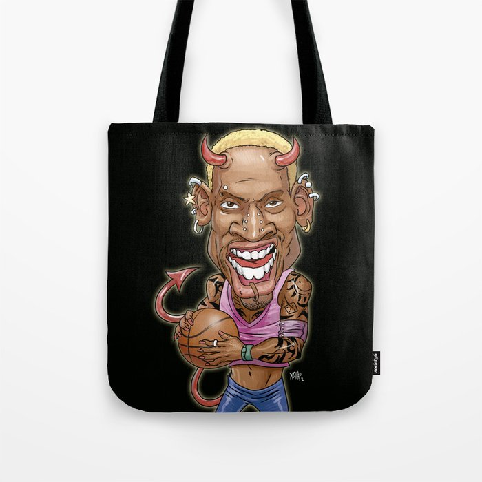 Dennis Rodman Tote Bag