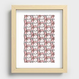 Boo! Cute Ghostie Recessed Framed Print