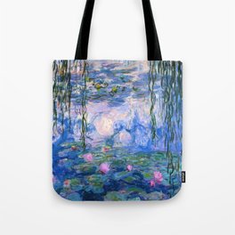 Water Lilies Monet Tote Bag