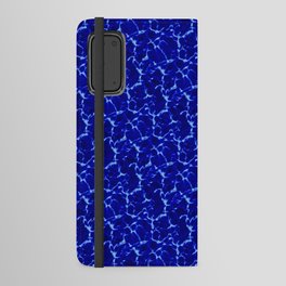 Hyperlink Deep Blue – '90s Water Graphics Android Wallet Case