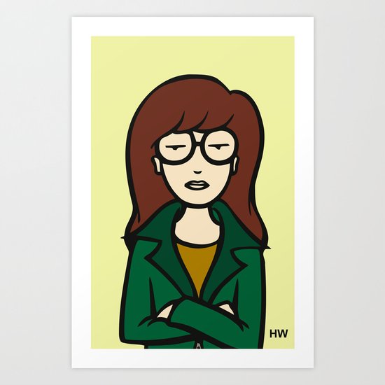 DARIA Art Print