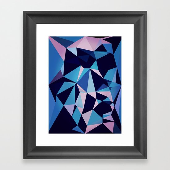 blux Framed Art Print
