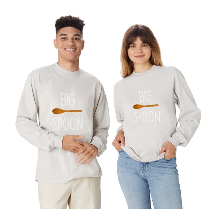 Big spoon and little spoon pjs top