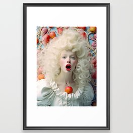 LeBlanche 115 Beauty and apple Framed Art Print