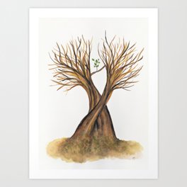 Unity Tree Art Print