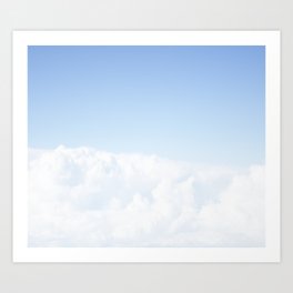 Blue Sky over Australia Art Print