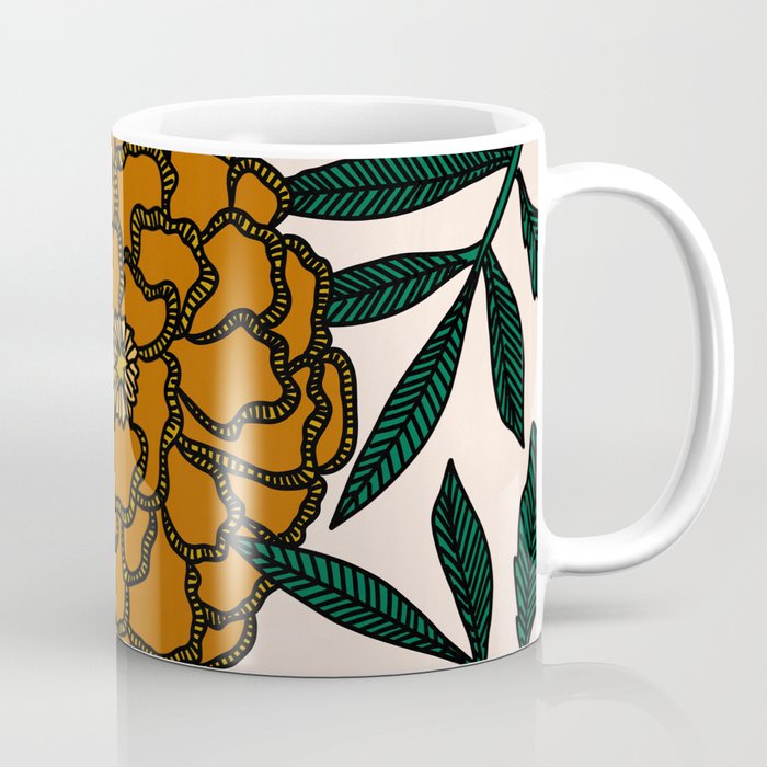 Orange Marigolds Coffee Mug