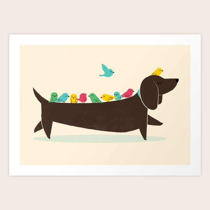 Bird Dog Art Print by Jay Fleck Society6