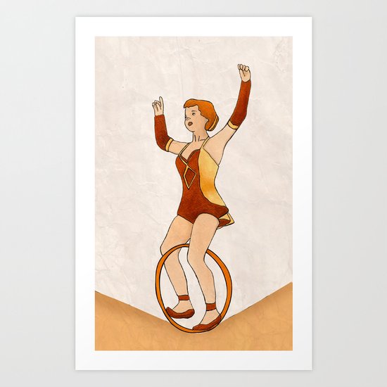 my girl Art Print