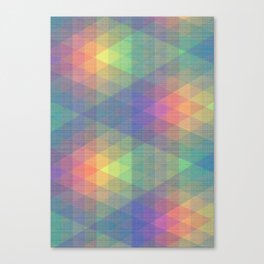 Diamond Spectrum Canvas Print