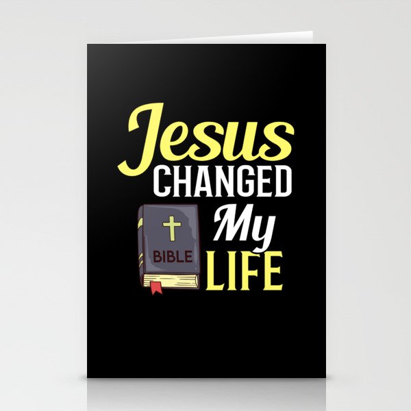 Jesus Bible Cross Nazareth Study Quotes Stationery Cards