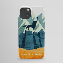 Canis Lupus: What a beautiful creature. I have a Phobia of Wolves. iPhone Case