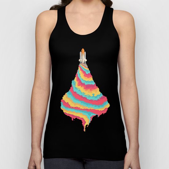 Spaceship Unisex Tank Top