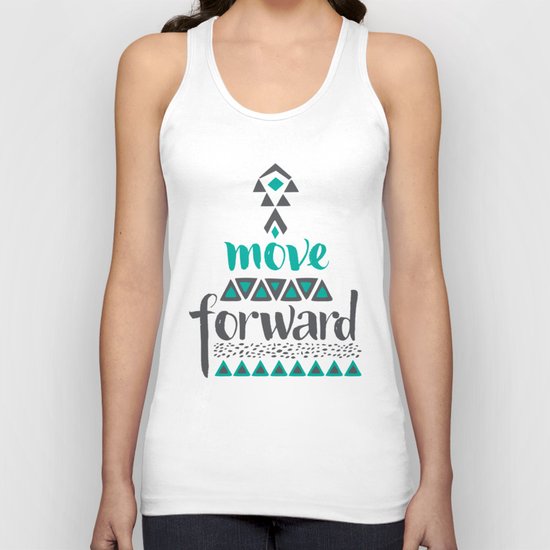 Move Forward Unisex Tank Top