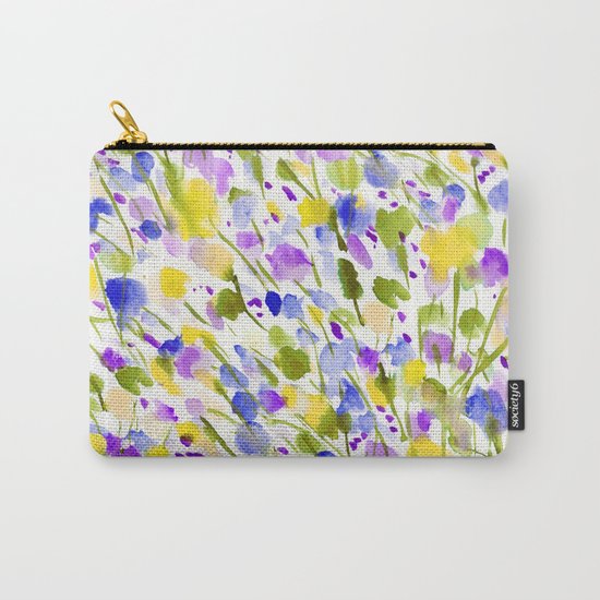 Wild Nature (Yellow and Blue) Carry-All Pouch