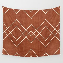Nudo in Rust Wall Tapestry