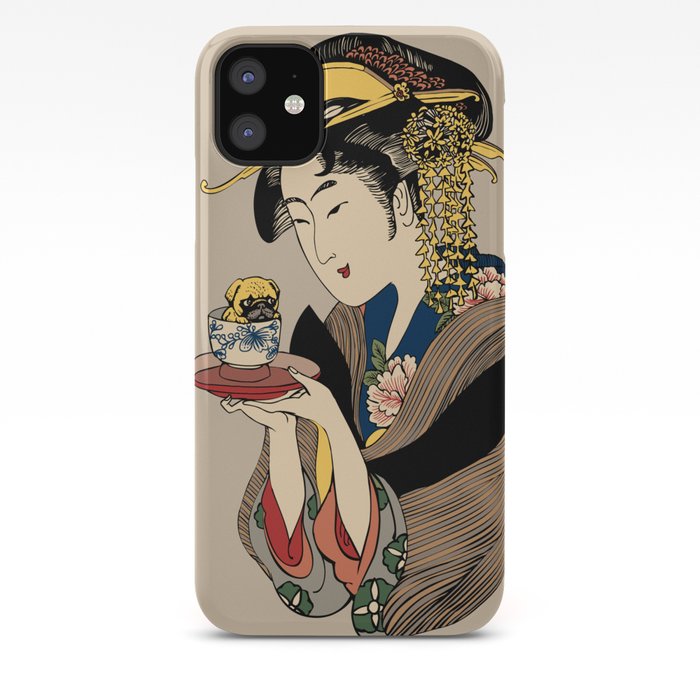 Pug of Tea iPhone 11 case Pug of Tea iPhone 11 case