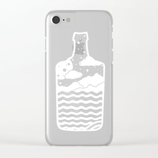 MOONSH/NE Clear iPhone Case