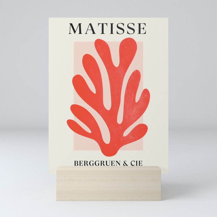 Jazz Leaf: Matisse Edition | Mid Century Series Mini Art Print