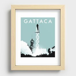 Gattaca - Movie Poster Recessed Framed Print