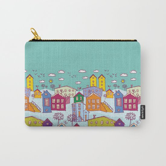 winter landscape Carry-All Pouch