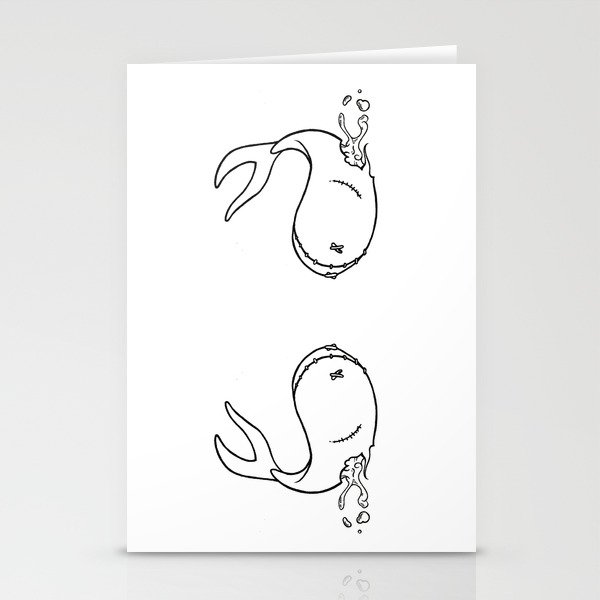 Fishie Stationery Cards
