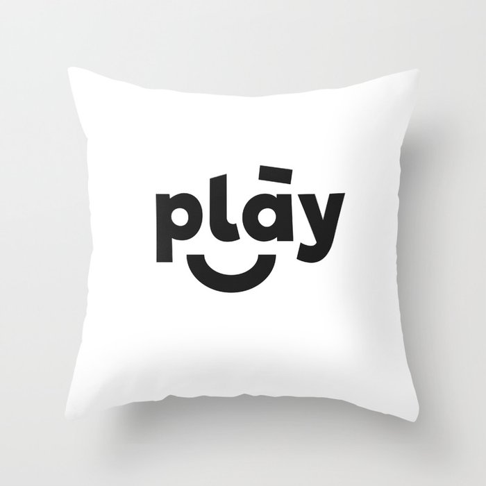 Play Kids  Throw Pillow
