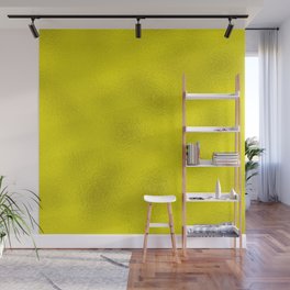 Yellow Neon Glass Foil Modern Collection Wall Mural