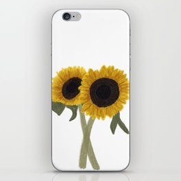 September Sunflowers tech case iPhone Skin