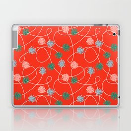 Holiday Pom-Poms Laptop & iPad Skin