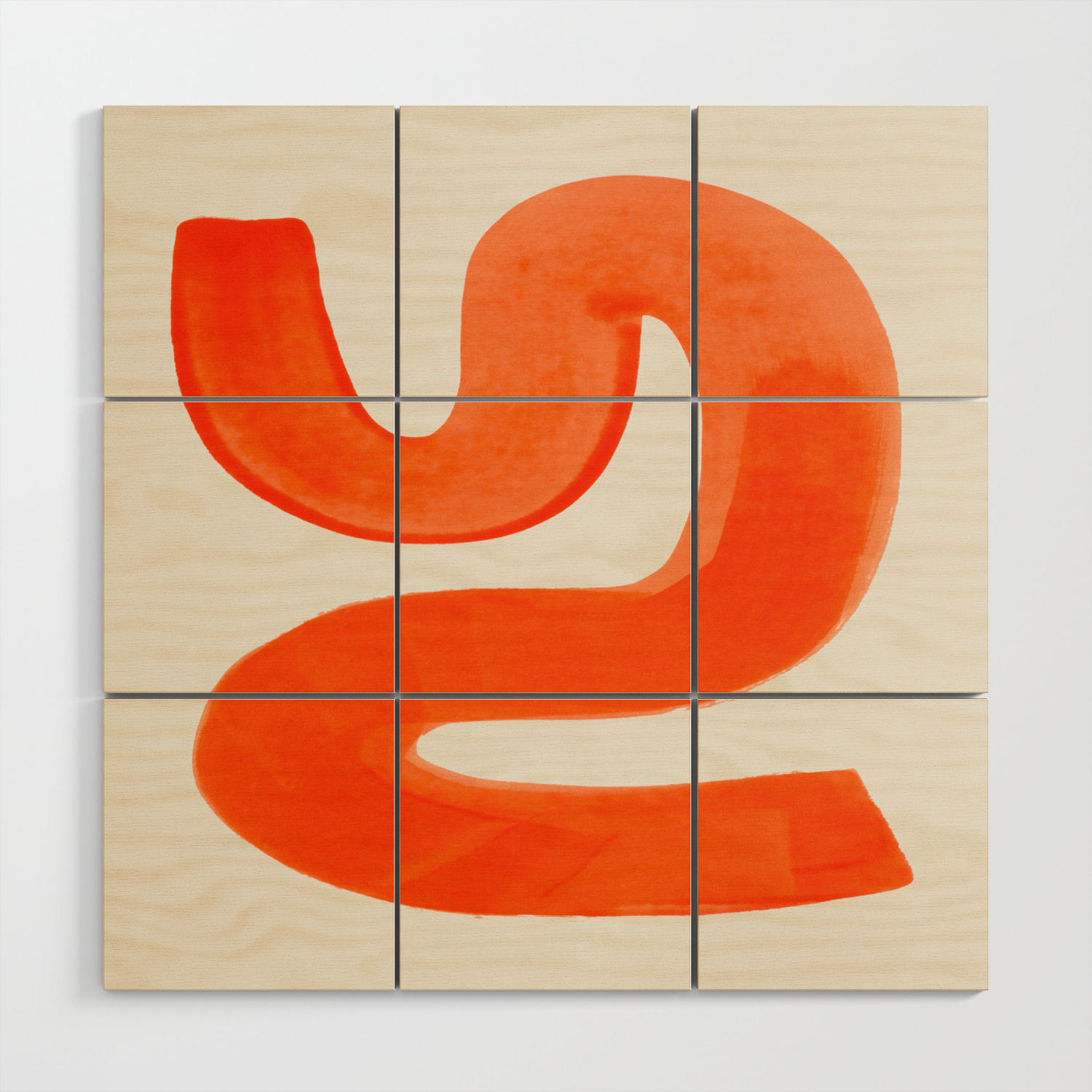 Mid Century Modern Abstract Minimalist Abstract Vintage Retro