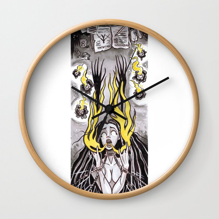 Conjuring Spell #8 Wall Clock